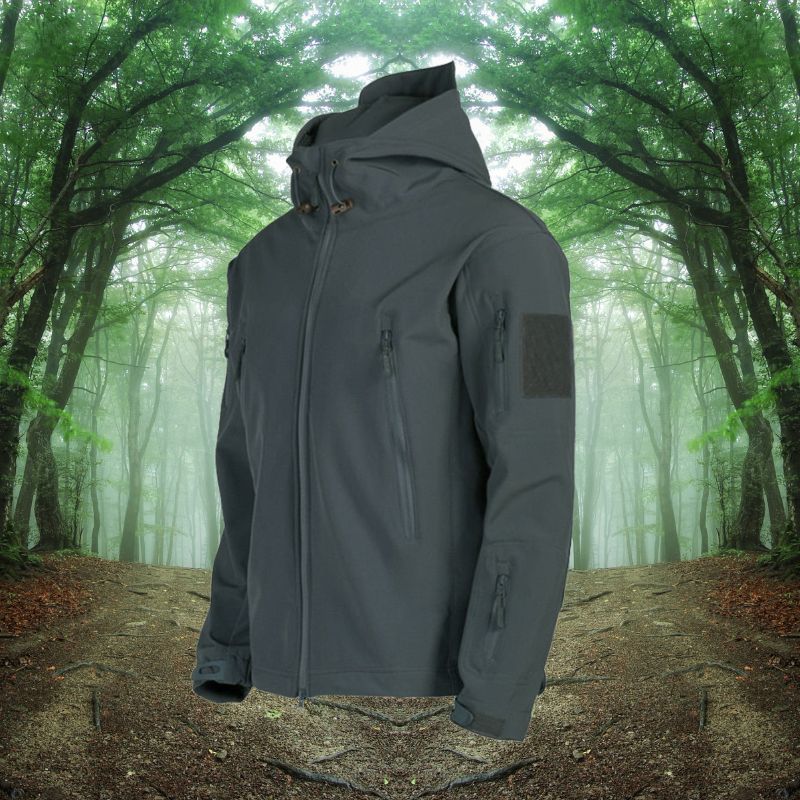 Serge | Veste Tactique à Capuche pour Homme - Image 5