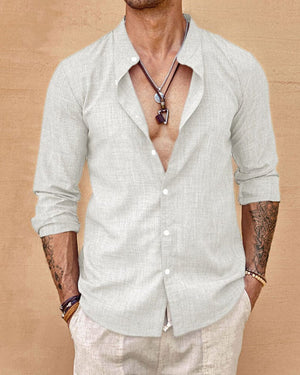 Jérémy | Élégante chemise en lin Delvor