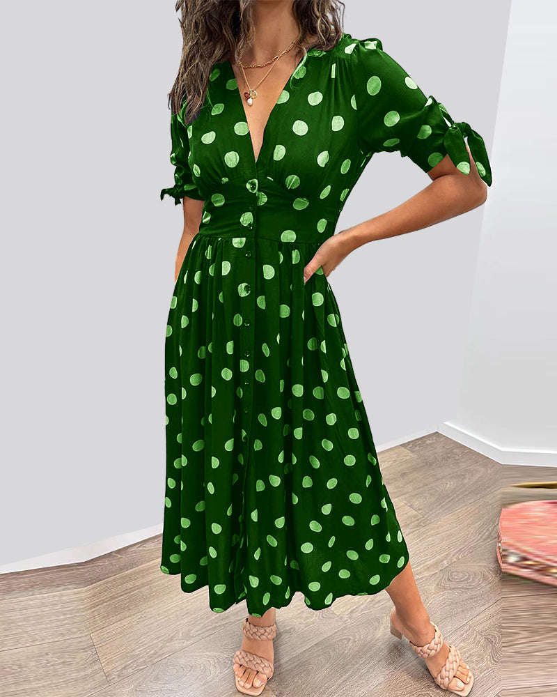Clara | Robe midi élégante en duvet - Image 13