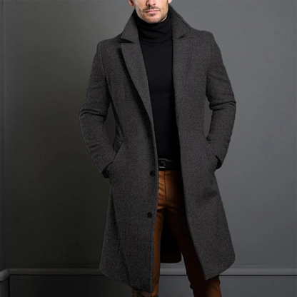Chris | Manteau Long Homme Pardessus Formel - Image 3