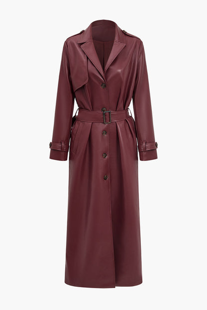 Juliette | Manteau Long Ceinturé Femme - Image 1