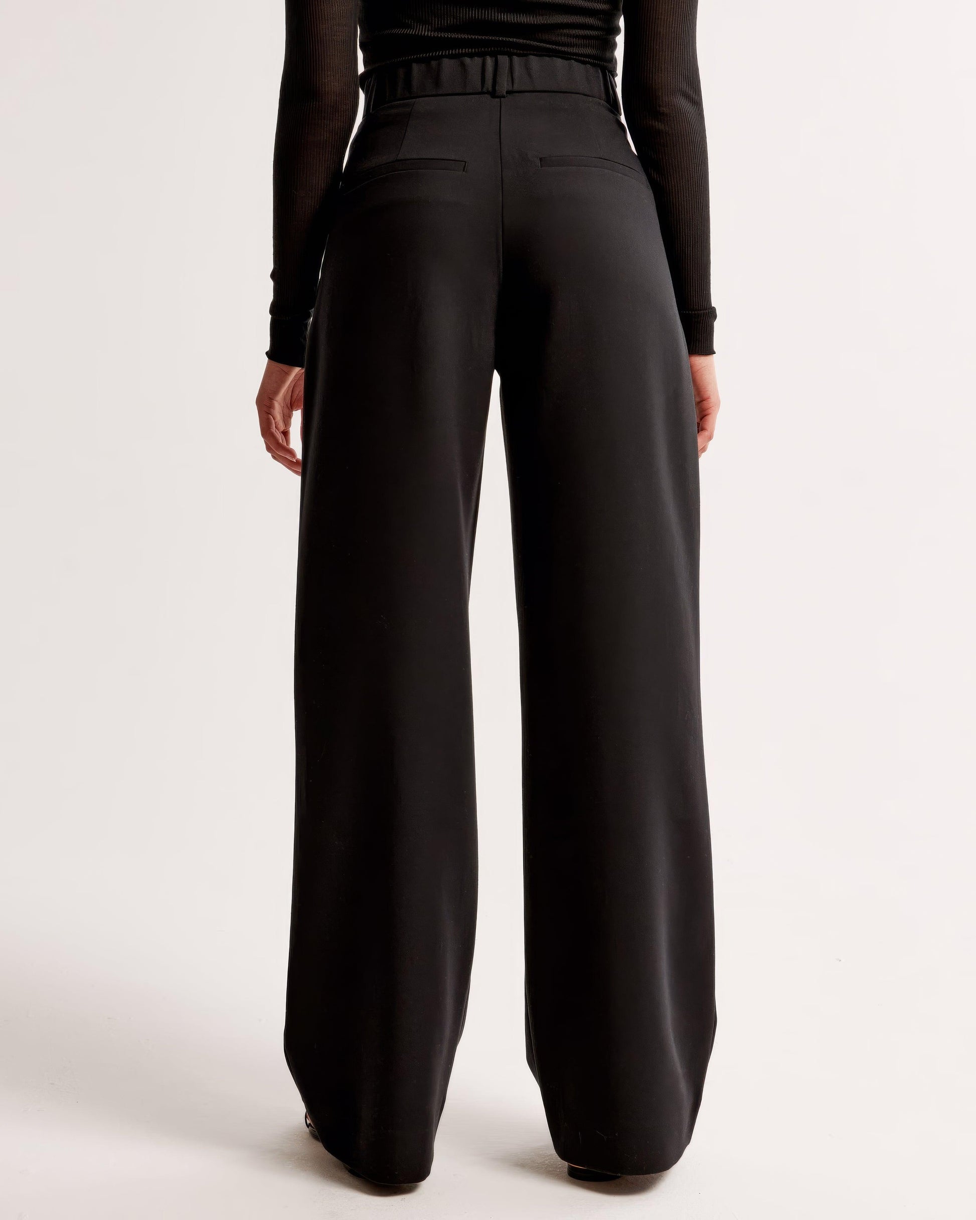 Delia | Pantalon taille haute à jambe ajustée pour une élégance sans faille - Image 9