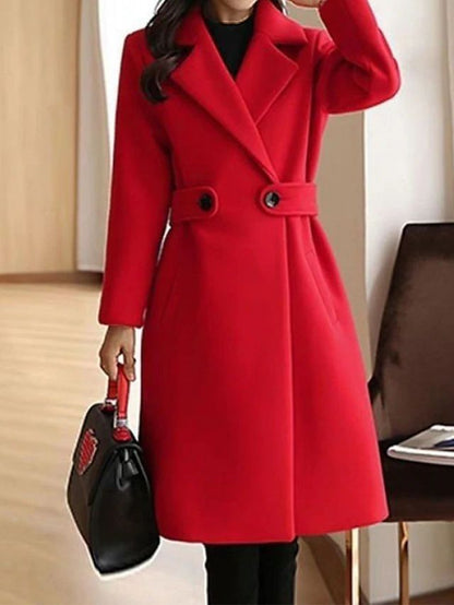 Maïa | Manteau Long Ceinturé Femme - Image 7