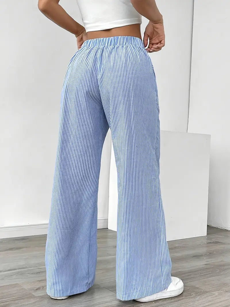 Véronica | Pantalon rayé élégant avec poches pour un confort stylé - Image 22