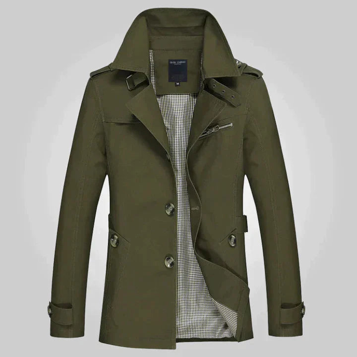 Ulrich | Trench-coat croisé pour homme - Image 4