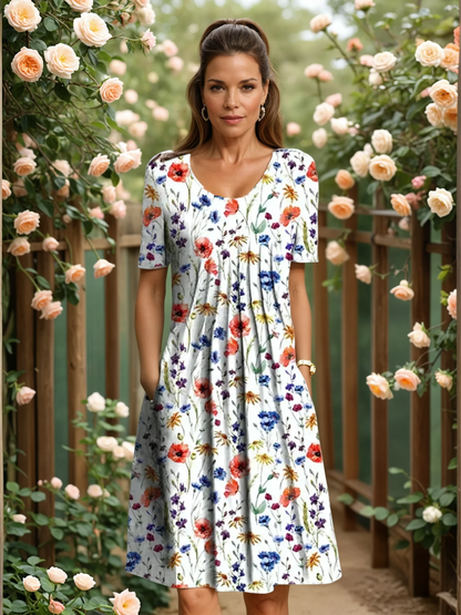 Océane | Robe florale élégante pour un style intemporel - Image 1