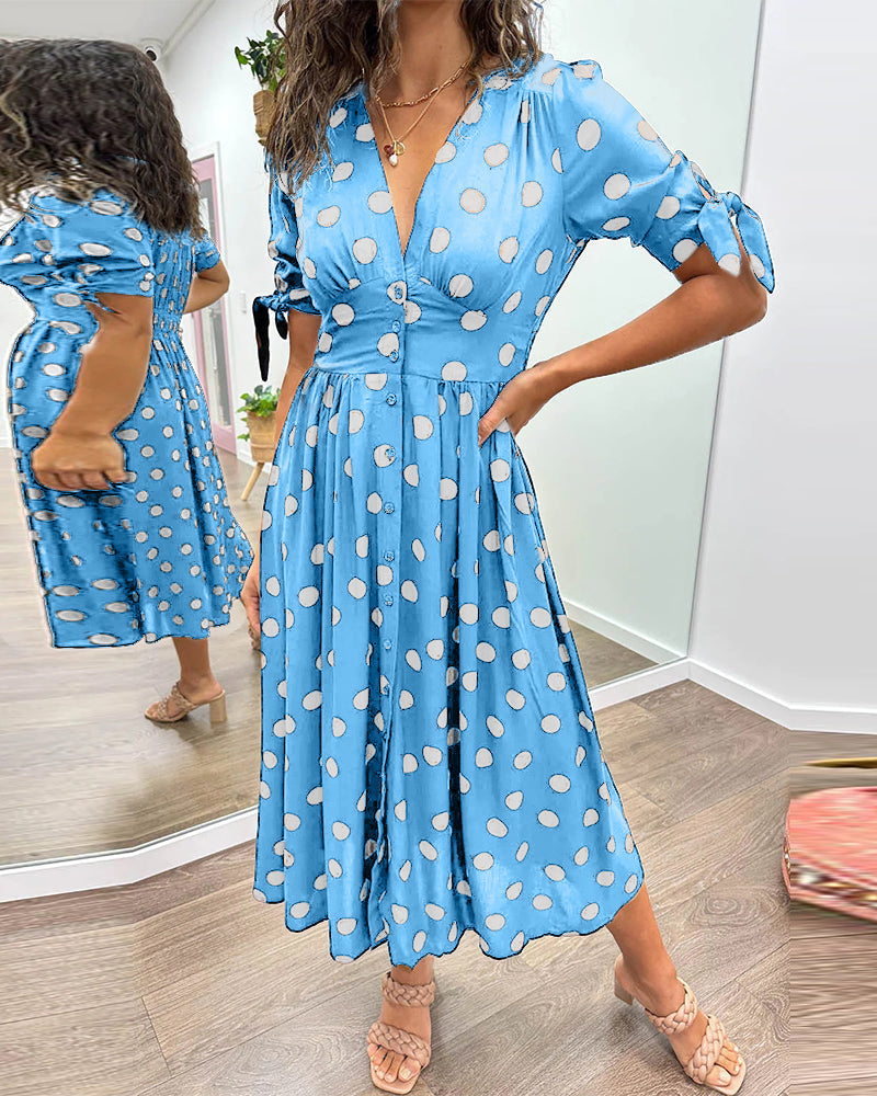 Clara | Robe midi élégante en duvet - Image 16