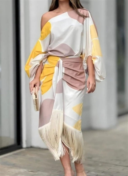 Léonie | Ensemble duo imprimé Lila pour un style chic - Image 6