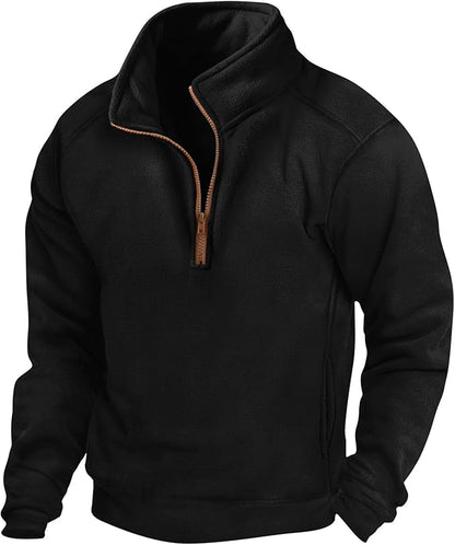 Peer | Herre Quarter-Zip Pullover Sweater