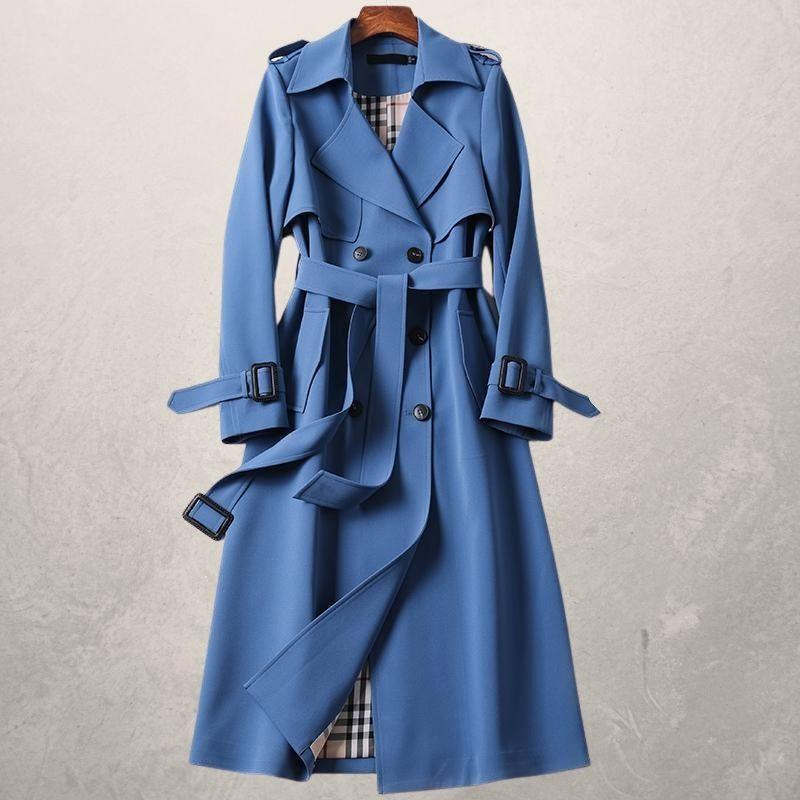 Magali | Trench-coat long ceinturé pour femme - Image 3
