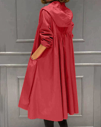 Anne | Manteau Long à Capuche pour Femme - Image 6