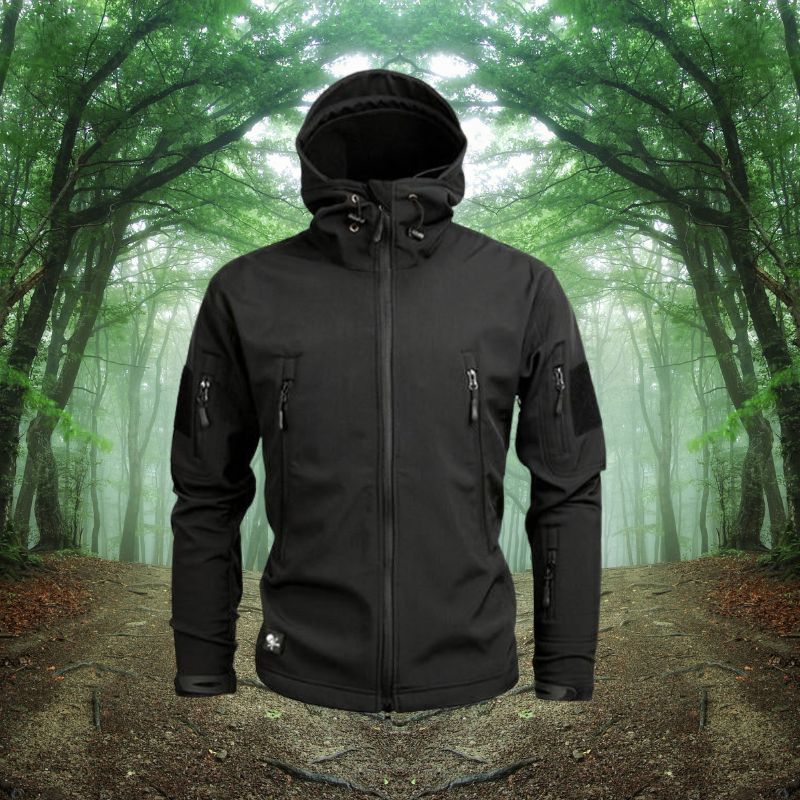 Serge | Veste Tactique à Capuche pour Homme - Image 2