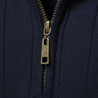 Marin | Pull à Col Zippé Homme - Image 5
