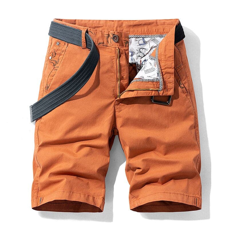 Guillaume | Short décontracté à longueur de genou avec ceinture et poches latérales - Image 8