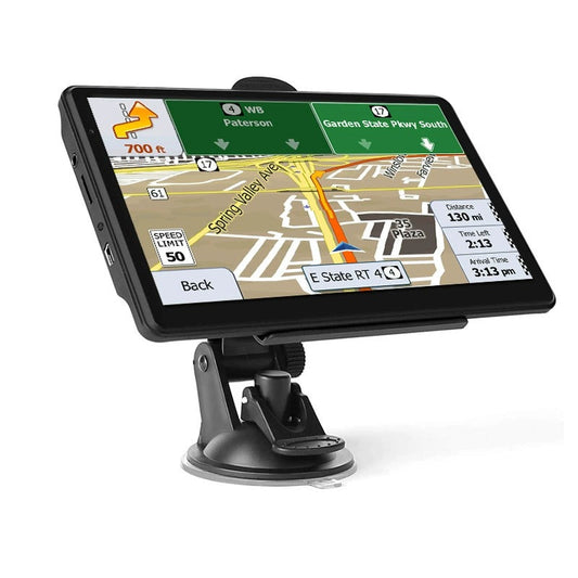 7" Bil- & Lastbil GPS Navigationssystem med Realtids Trafik