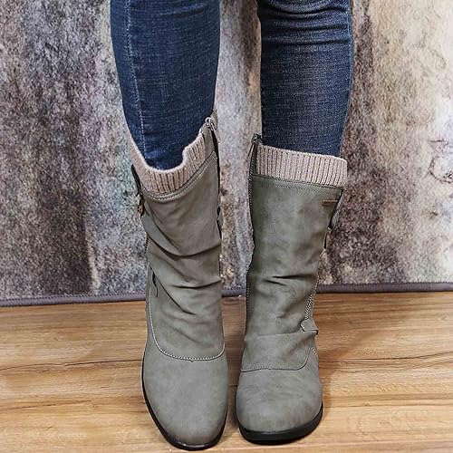 Marie | Bottes Slouch Mi-Mollet Femme - Image 2
