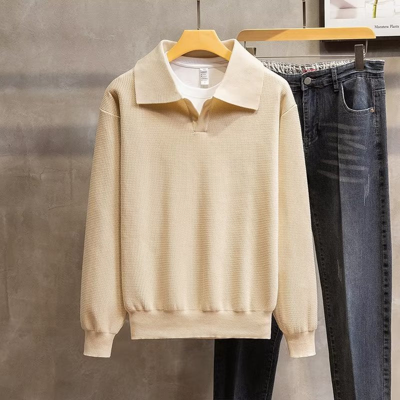 Loïs | Pull à Col Boutonné pour Homme - Image 2