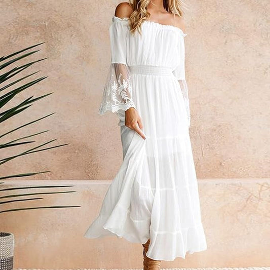 Paloma | Robe Maxi Éthérée pour l'Élégance - Image 1