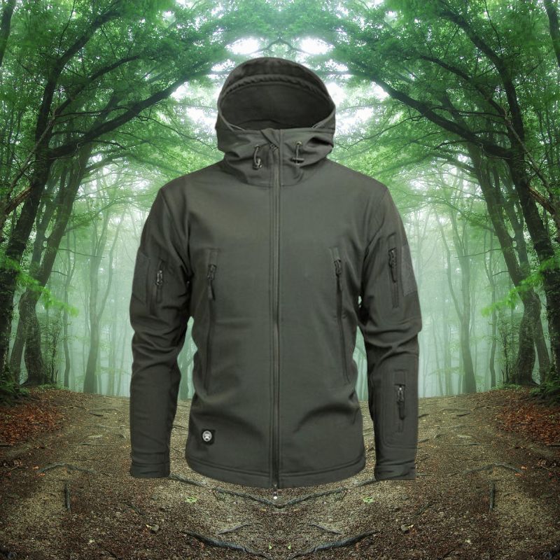 Serge | Veste Tactique à Capuche pour Homme - Image 6