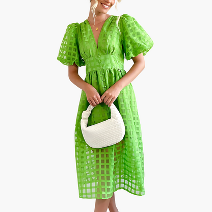 Sévérine | Robe d'été midi élégante et stylée - Image 7
