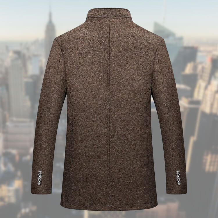 Amaury | Manteau Homme Col Mao - Image 6