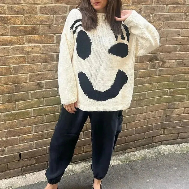 Dorothée | Pull ample à col rond pour femme - Image 4