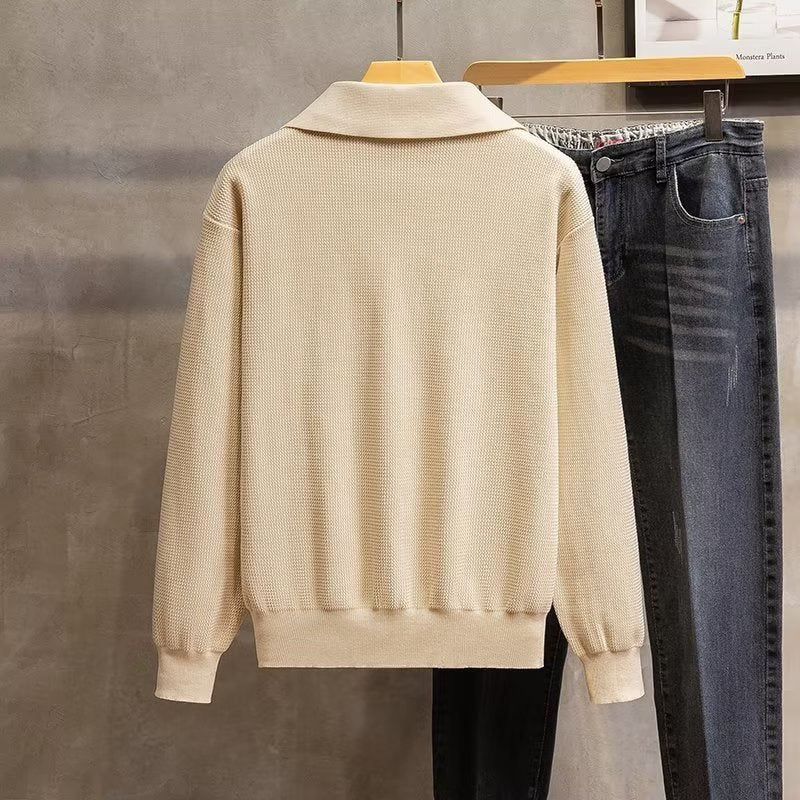 Loïs | Pull à Col Boutonné pour Homme - Image 3