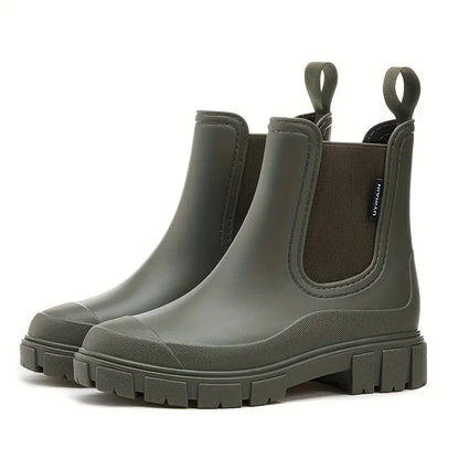 Kamilia | Bottines Chelsea à Enfiler pour Femme - Semelle Crantée - Image 5