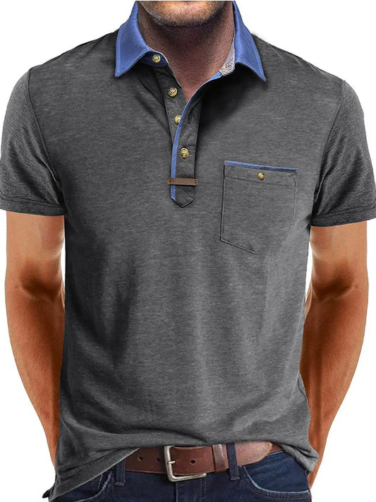 Florent | Polo d'été léger et élégant pour hommes - Image 1
