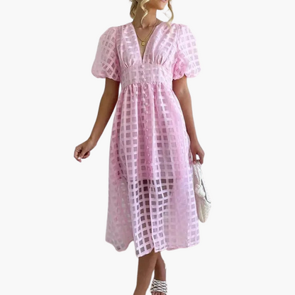 Sévérine | Robe d'été midi élégante et stylée - Image 8