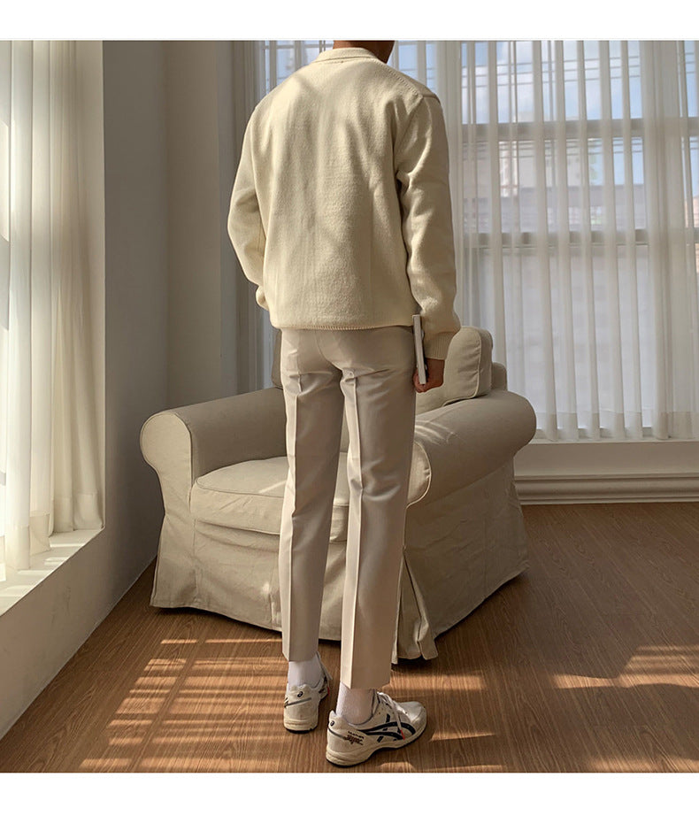 Étienne | Pull à Manches Longues Col Boutonné Homme - Image 6