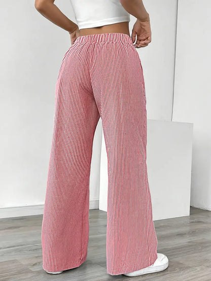 Véronica | Pantalon rayé élégant avec poches pour un confort stylé - Image 14
