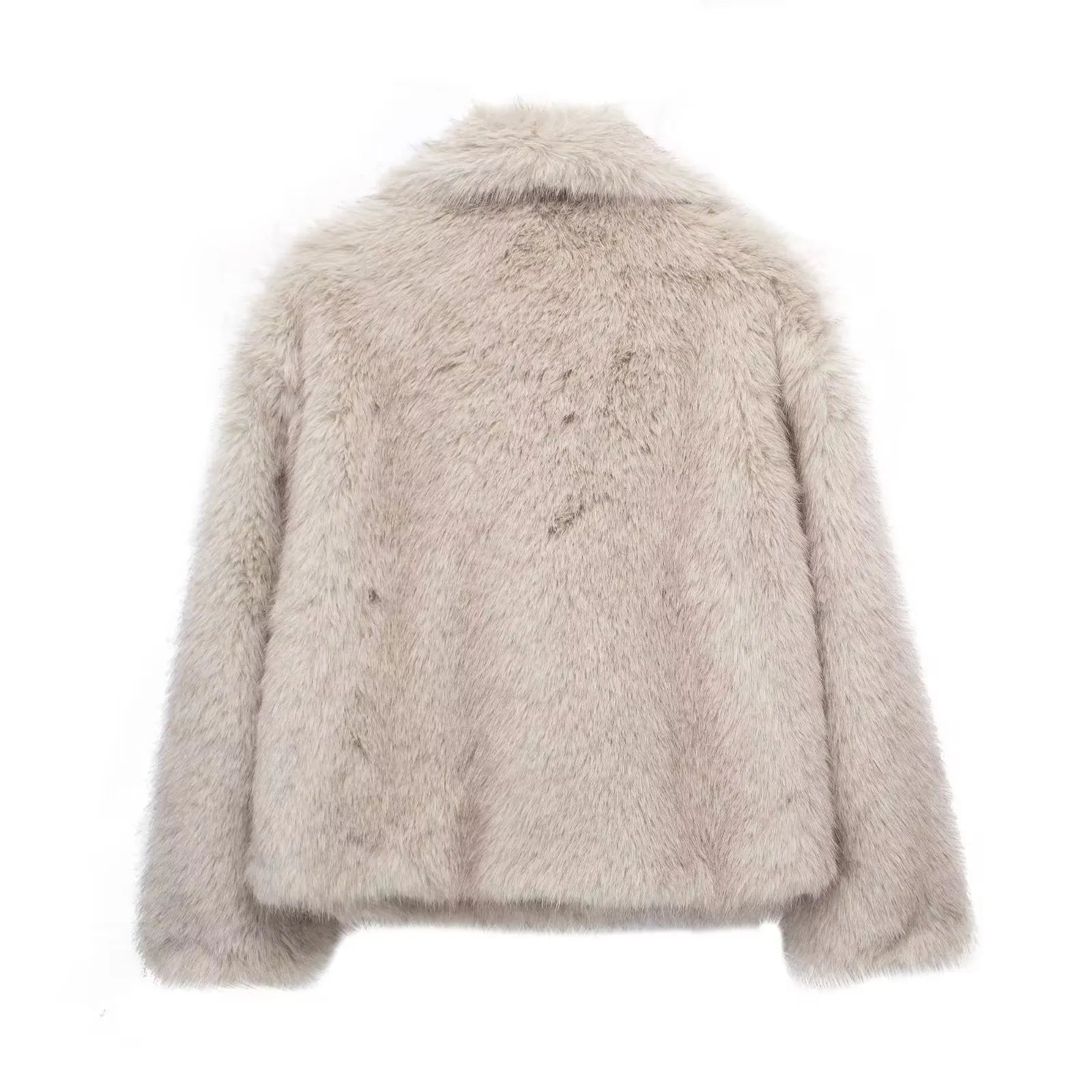 Oriane | Manteau Femme Oversize en Fausse Fourrure - Image 5
