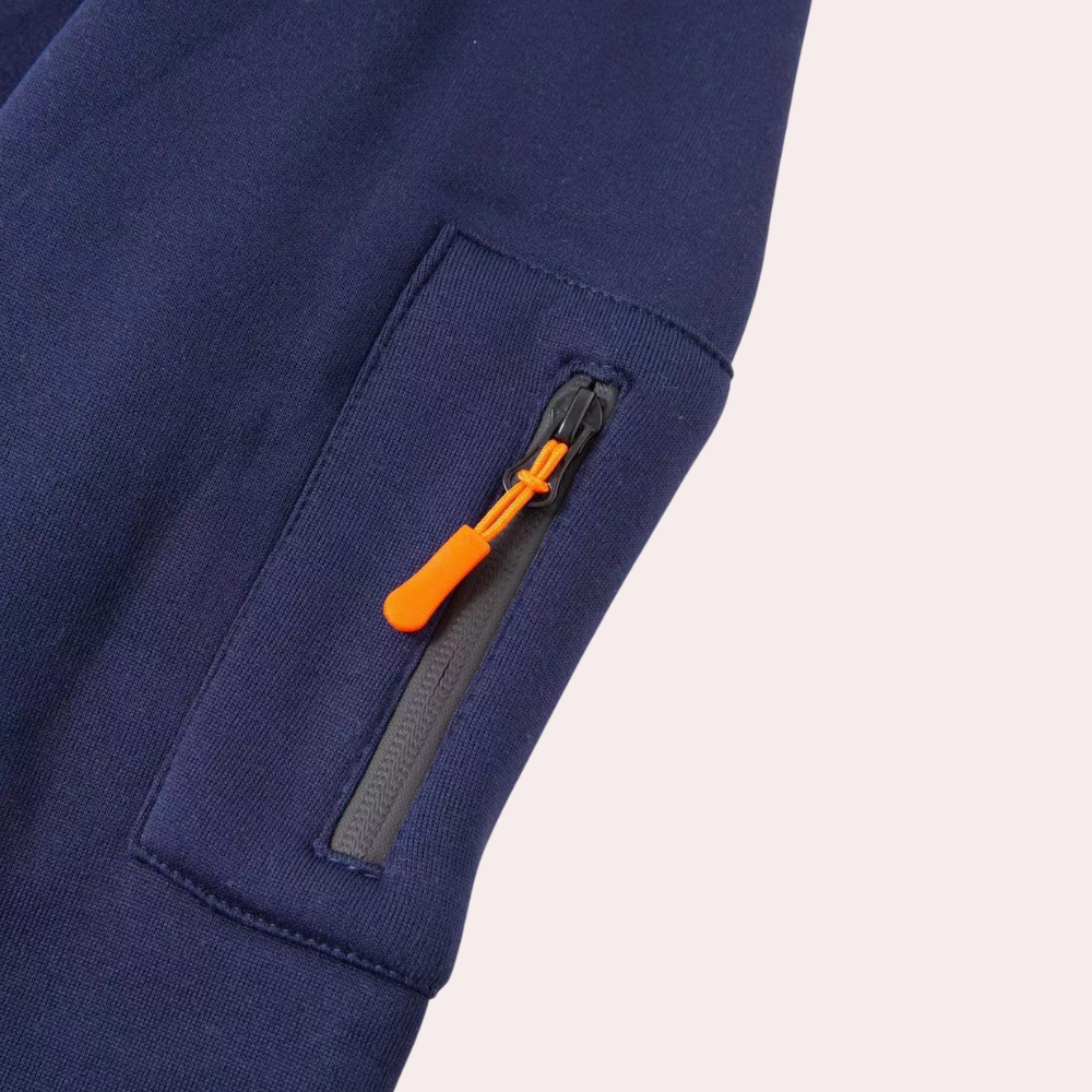Xav | Veste à Capuche Homme Demi-Zip - Image 6