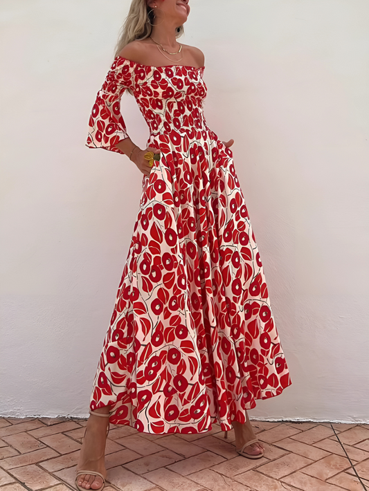 Régine | Robe longue d'été légère pour un style sans effort - Image 1