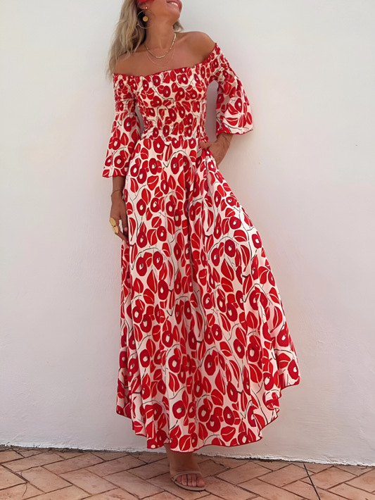 Régine | Robe longue d'été légère pour un style sans effort - Image 2
