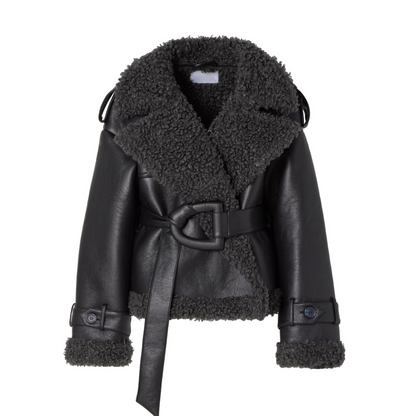 Zoe | Veste ceinturée oversize pour femme - Image 5