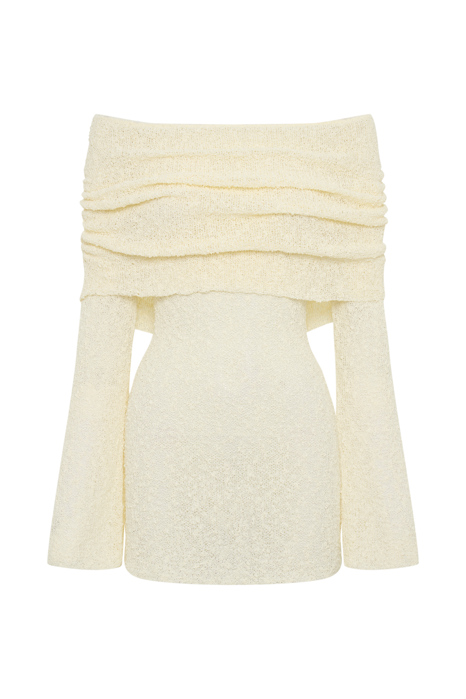Hortense | Robe Mini Ajustée Épaules Dénudées Femme - Image 6