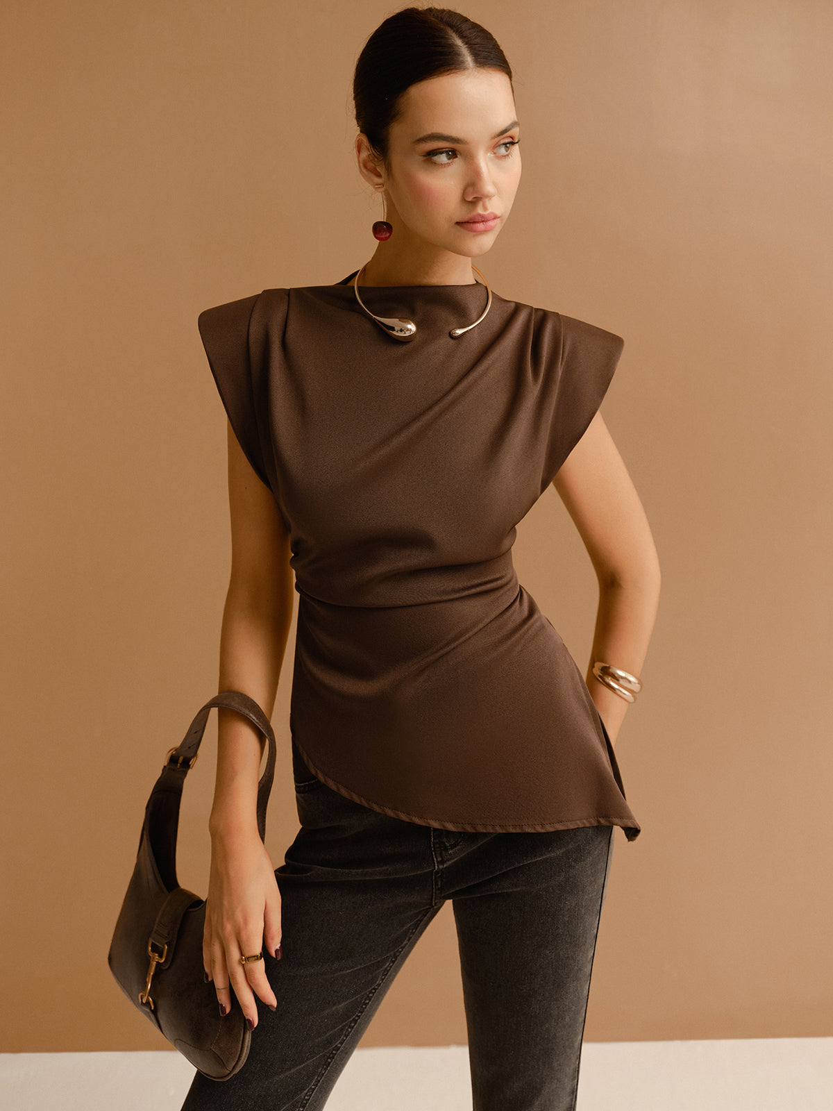Hyacinthe | Top stylé et asymétrique - Image 4