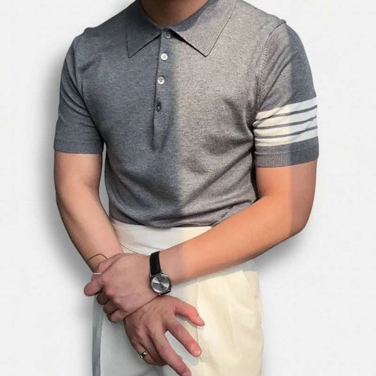 Yves | Polo Slim Fit pour hommes - Tenue d'été décontractée et élégante - Image 1