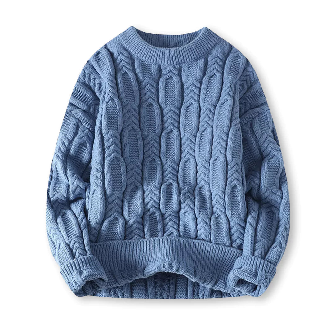 Prosper | Pull Homme Col Rond Tricot Câble - Image 4