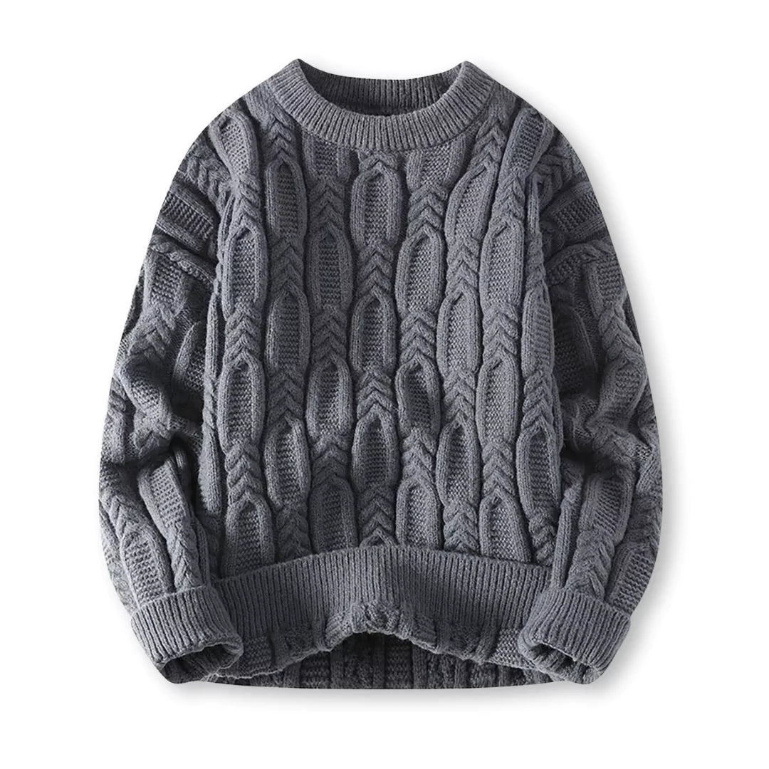 Prosper | Pull Homme Col Rond Tricot Câble - Image 5