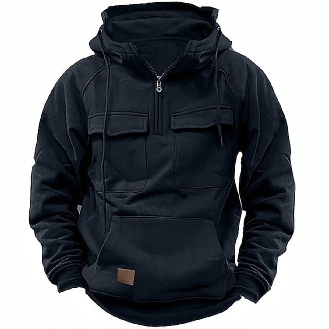 Xav | Veste à Capuche Pull-Over Homme - Image 1