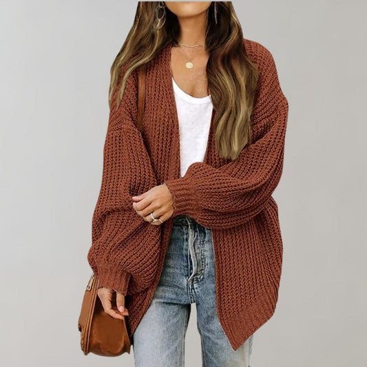Éléa | Cardigan Tricot Oversize Femme - Image 2