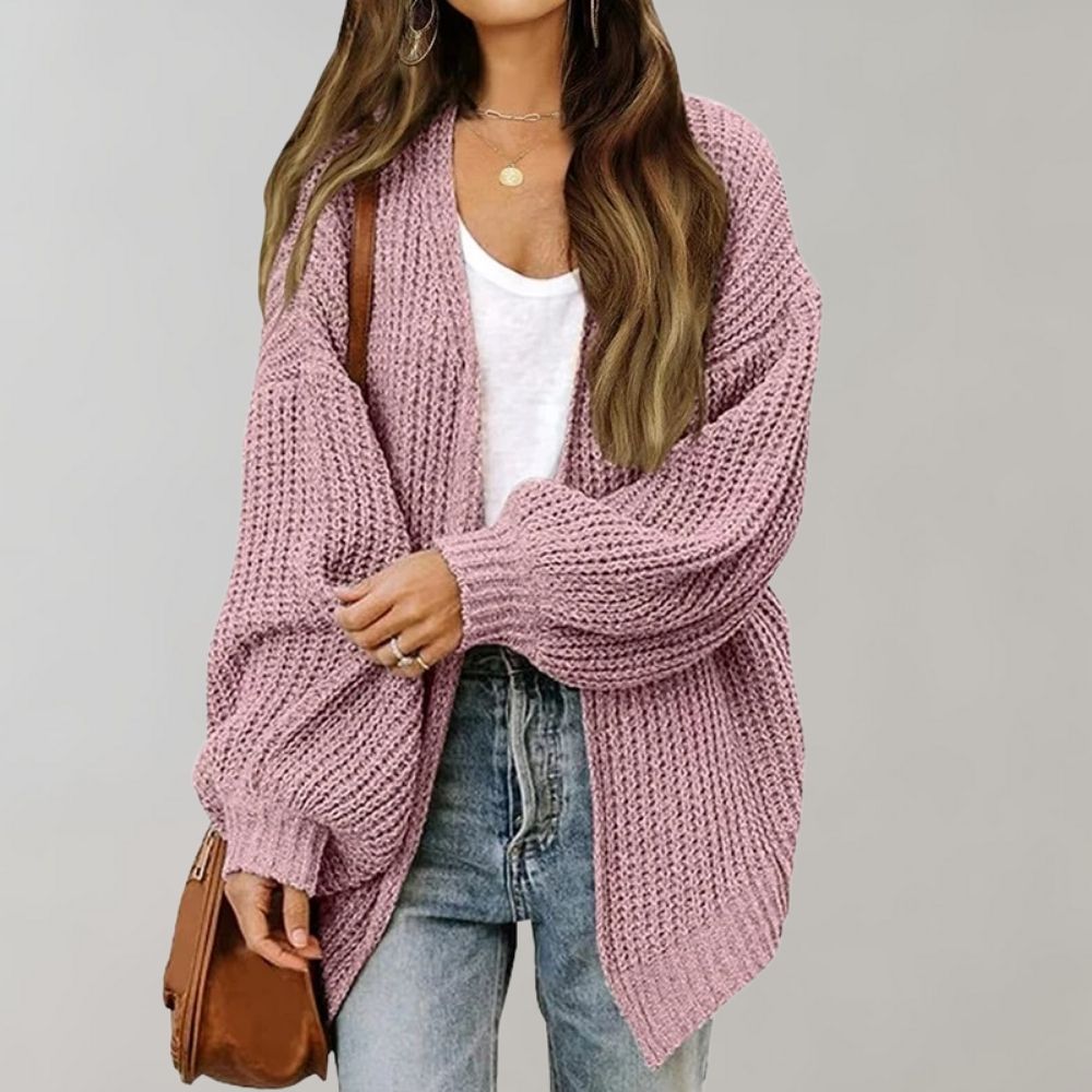 Éléa | Cardigan Tricot Oversize Femme - Image 4