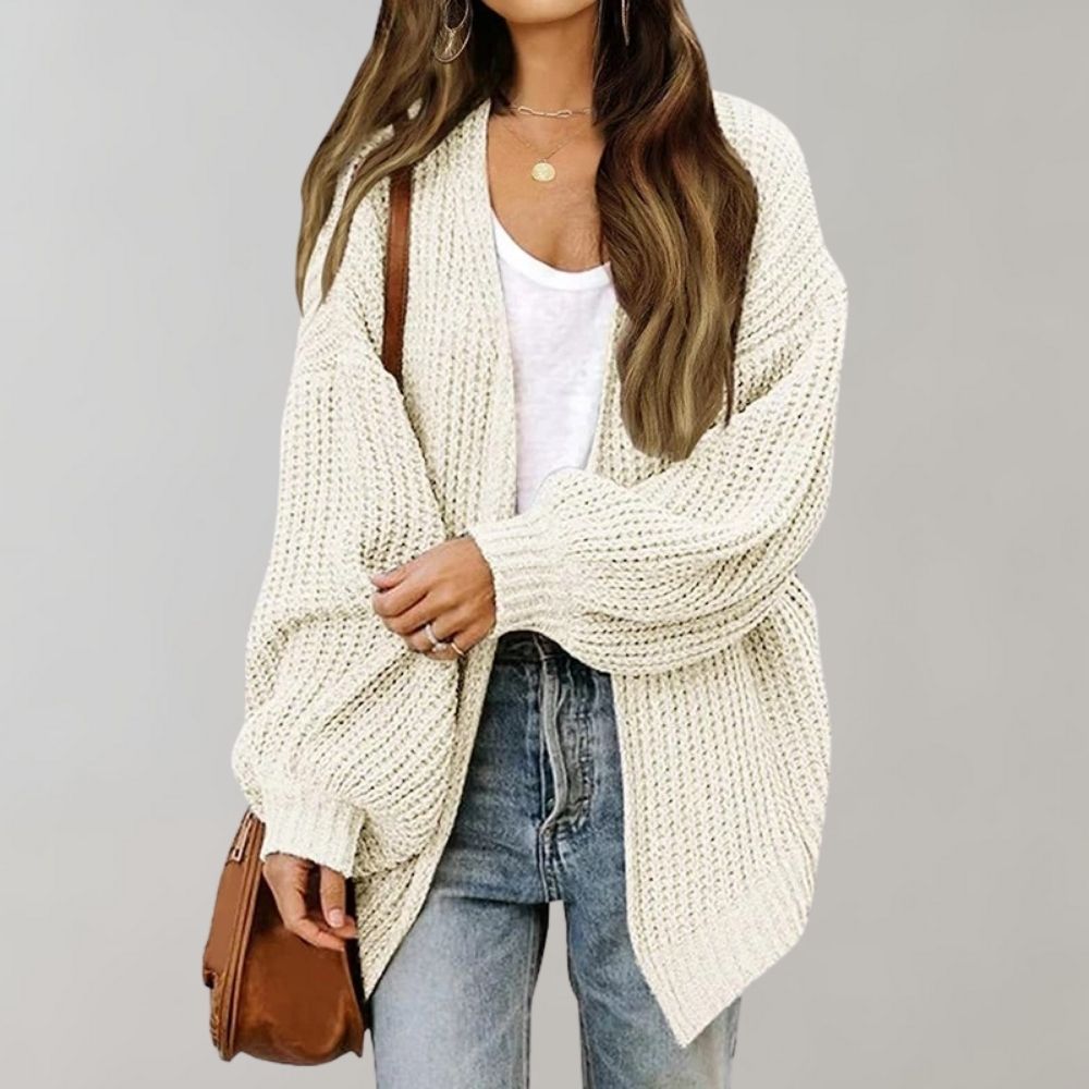 Éléa | Cardigan Tricot Oversize Femme - Image 5