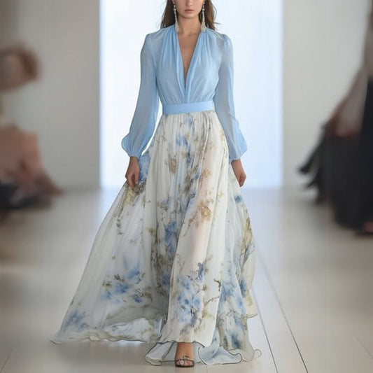 Nelly | Robe longue florale élégante pour un style sans effort - Image 1