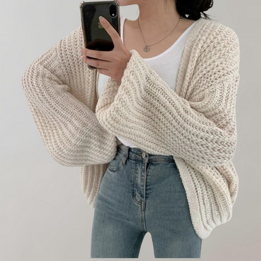 India | Cardigan Oversize Femme - Image 2