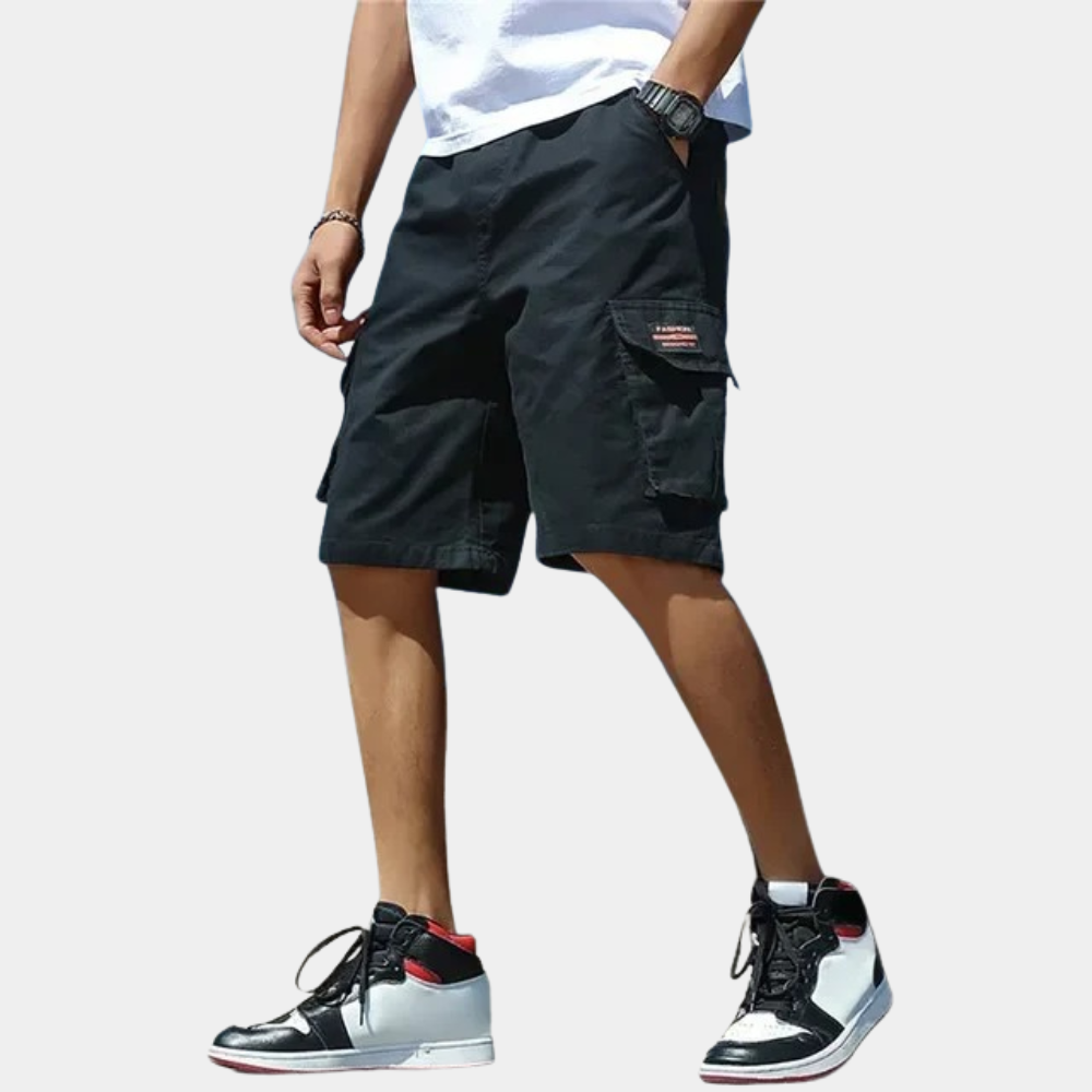 Kassim | Short cargo confortable avec poches pratiques - Image 3