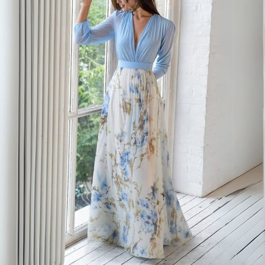 Nelly | Robe longue florale élégante pour un style sans effort - Image 2